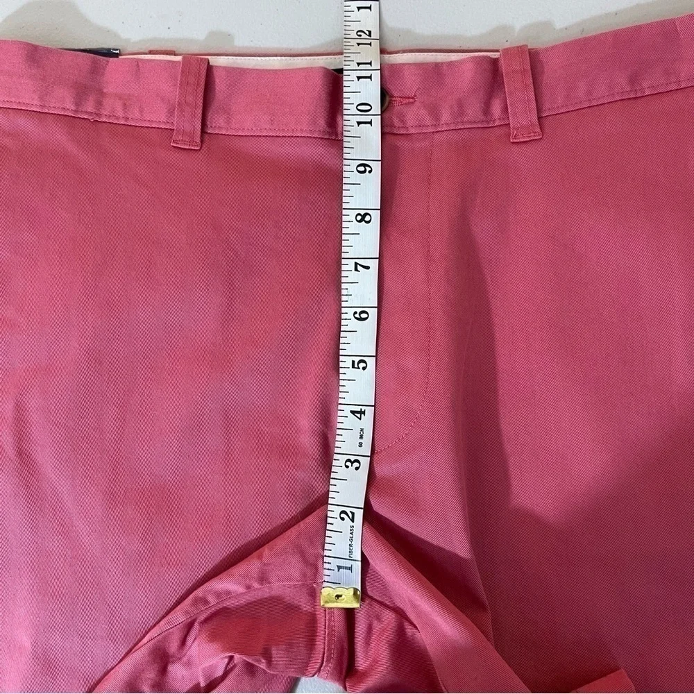 NWT J. Crew Mercantile Flex Hi-Rise Chino Shorts Men Size 33 Pink Pockets